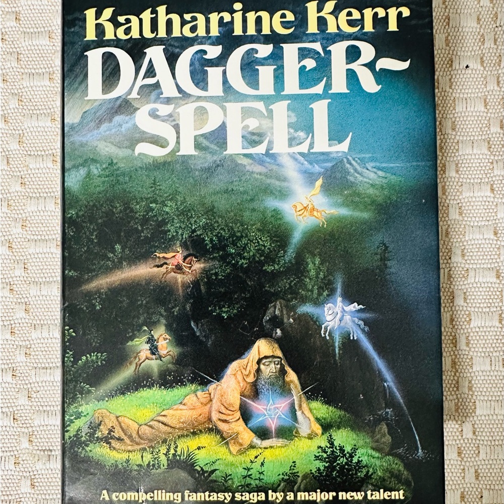First Edition Dagger-Spell Fantasy Book by Katharine Kerr